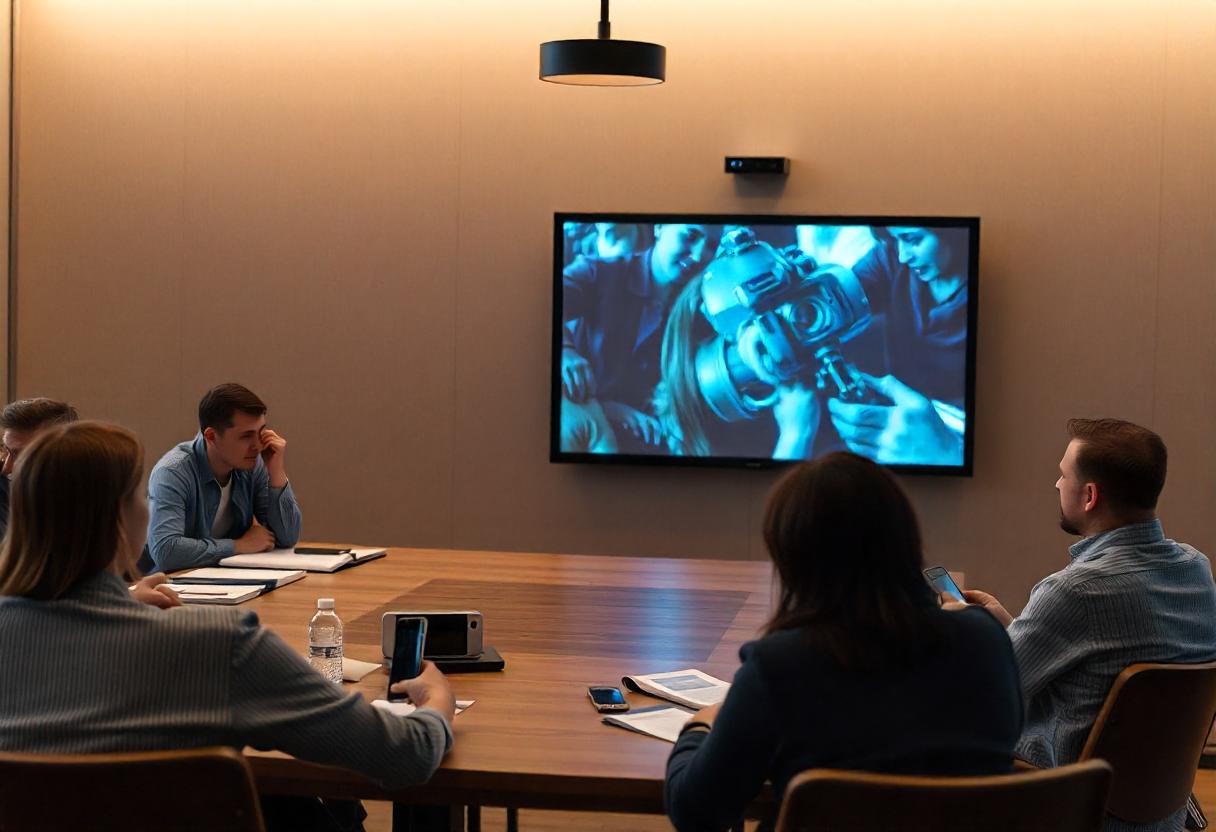 Mini-projector-playing-online-gamesh-on-the-wall-conference-پروژکتور-مینی-بازی-آنلاین-دیوار-کنفرانس