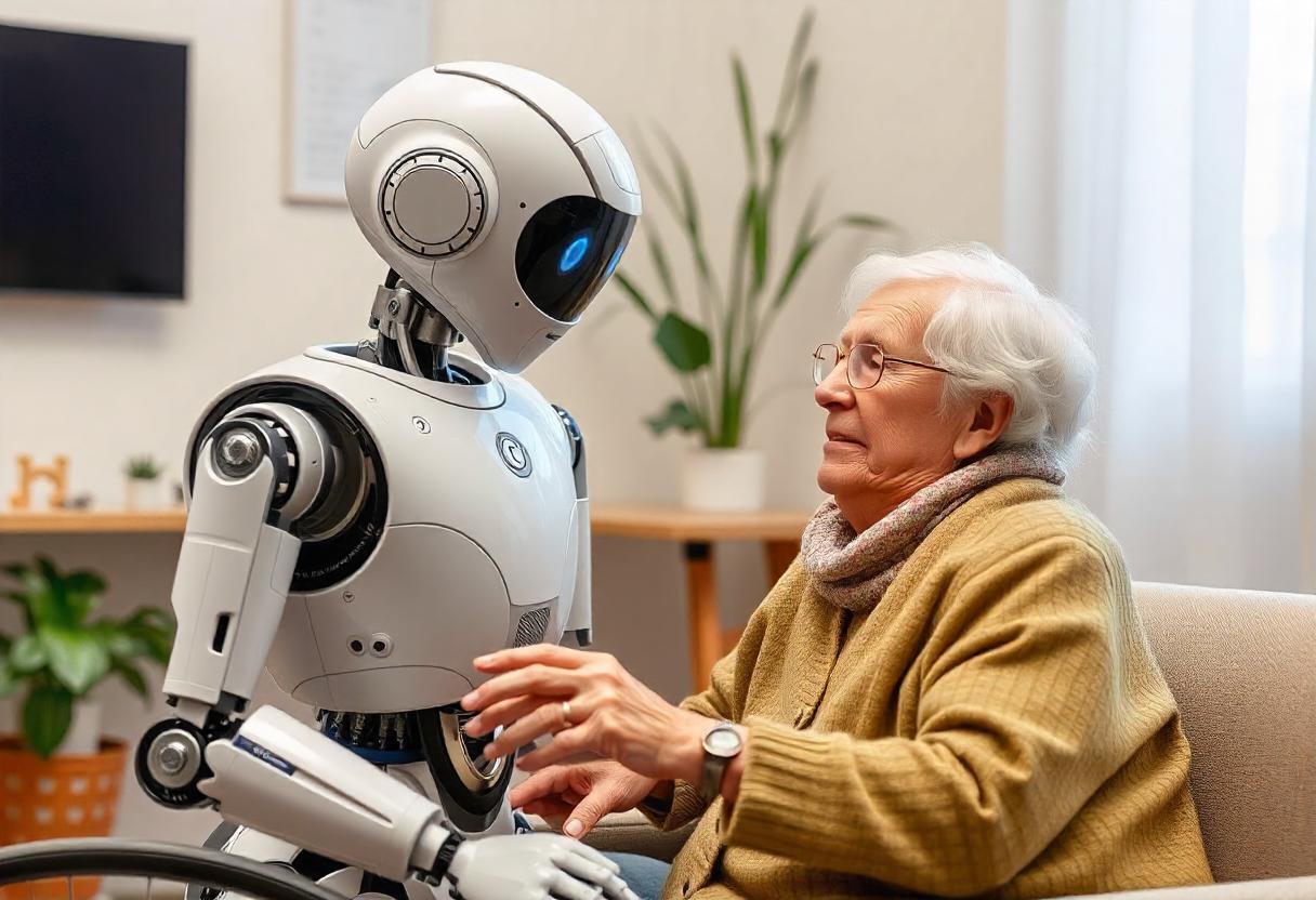 robot-home-robot-that-takes-care-of-the-elderlyربات-خانگی-مراقبت-سالمندان-کودکان