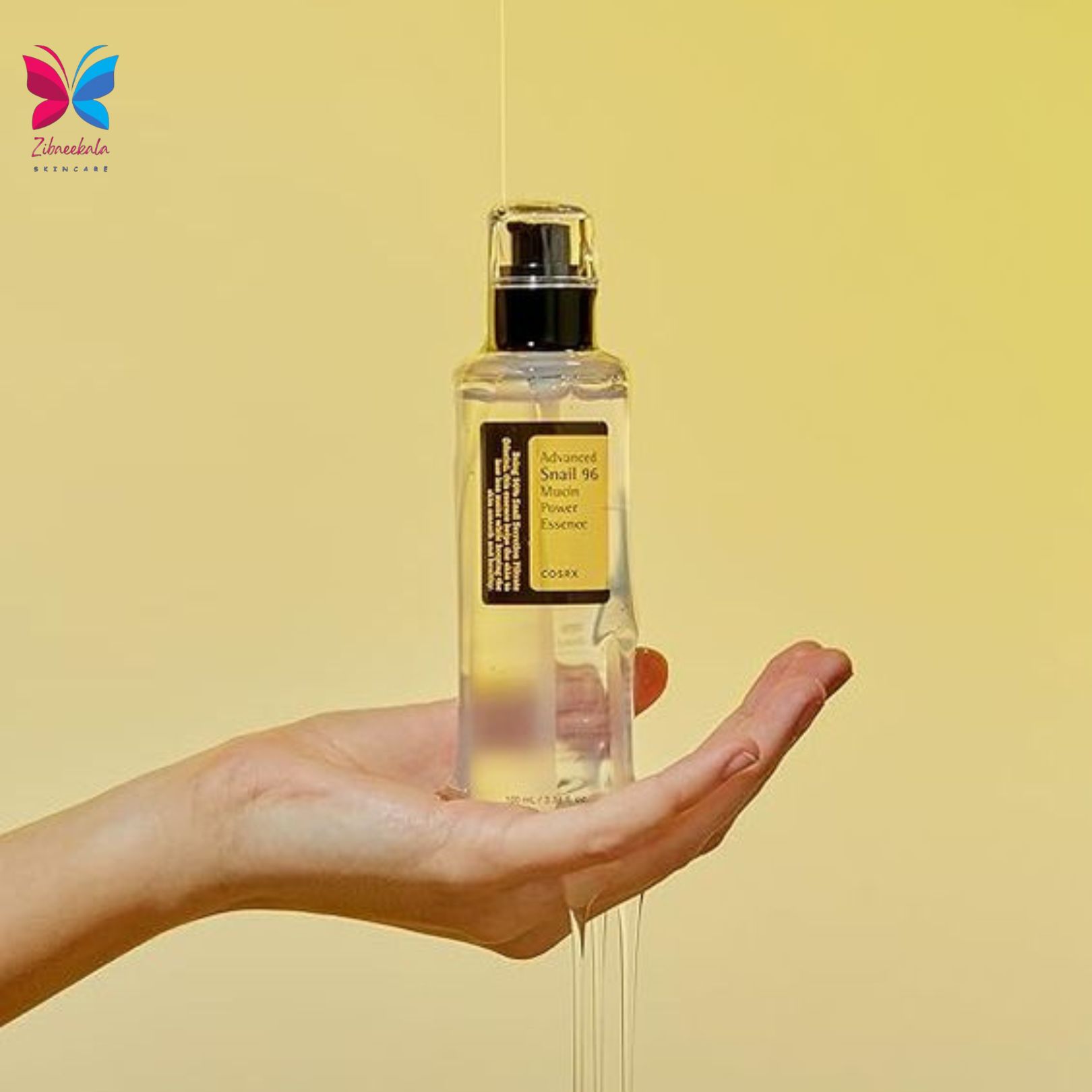 سرم پوستی کره‌ای حاوی هیالورونیک اسید و نیاسینامید برای درمان چین و چروک و لک‌های پوستی.